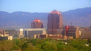 Weather camera view of KOB-TV.