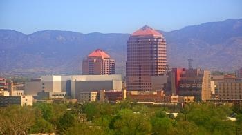 Weather camera view of KOB-TV.