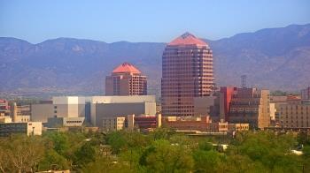 Weather camera view of KOB-TV.