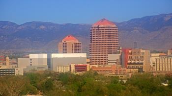 Weather camera view of KOB-TV.