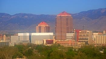 Weather camera view of KOB-TV.