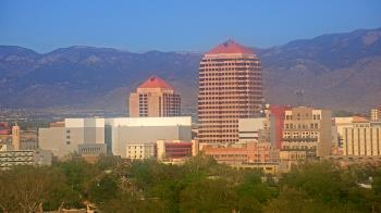 Weather camera view of KOB-TV.