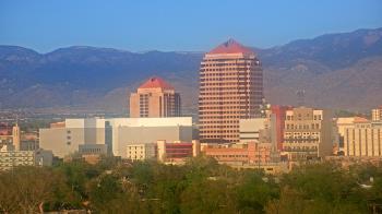 Weather camera view of KOB-TV.