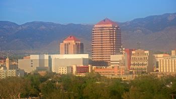 Weather camera view of KOB-TV.