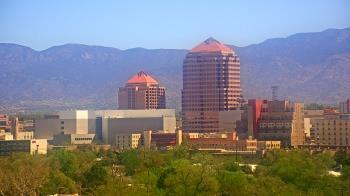 Weather camera view of KOB-TV.