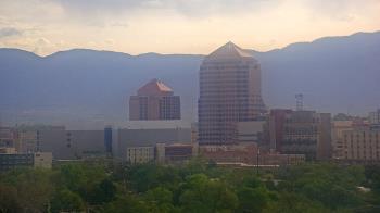 Weather camera view of KOB-TV.