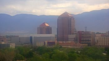 Weather camera view of KOB-TV.