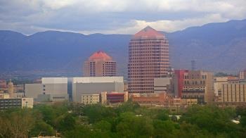 Weather camera view of KOB-TV.