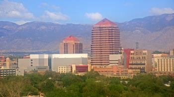 Weather camera view of KOB-TV.