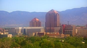 Weather camera view of KOB-TV.