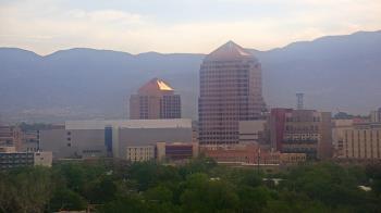 Weather camera view of KOB-TV.