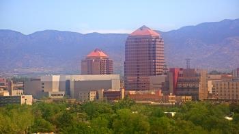 Weather camera view of KOB-TV.