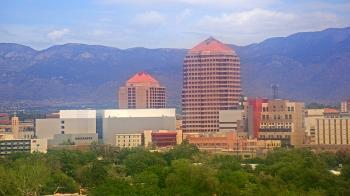 Weather camera view of KOB-TV.