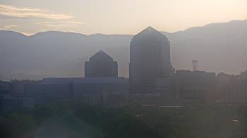 Weather camera view of KOB-TV.