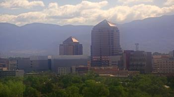 Weather camera view of KOB-TV.