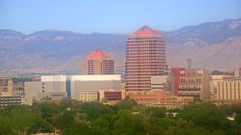 Weather camera view of KOB-TV.