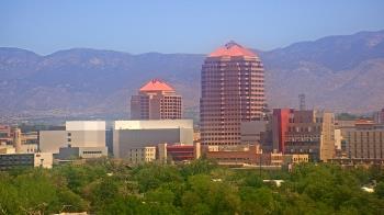 Weather camera view of KOB-TV.