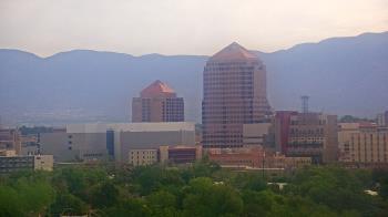 Weather camera view of KOB-TV.