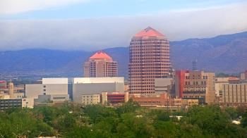 Weather camera view of KOB-TV.