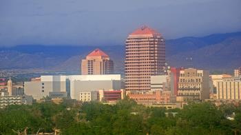 Weather camera view of KOB-TV.