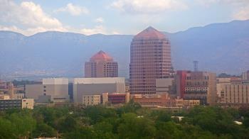 Weather camera view of KOB-TV.
