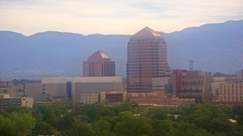 Weather camera view of KOB-TV.