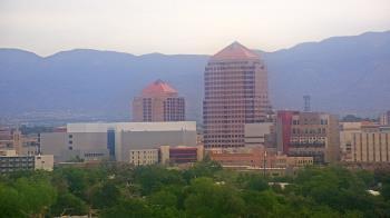 Weather camera view of KOB-TV.