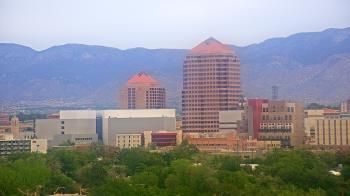 Weather camera view of KOB-TV.