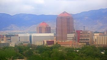 Weather camera view of KOB-TV.
