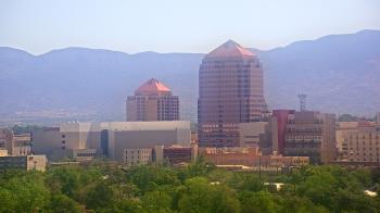 Weather camera view of KOB-TV.