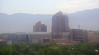 Weather camera view of KOB-TV.