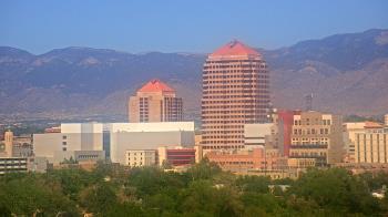 Weather camera view of KOB-TV.