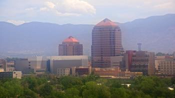 Weather camera view of KOB-TV.