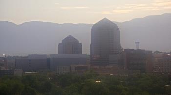 Weather camera view of KOB-TV.
