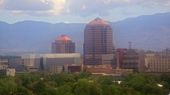 Weather camera view of KOB-TV.