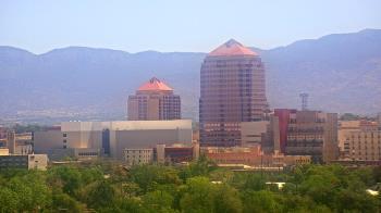 Weather camera view of KOB-TV.