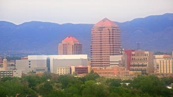 Weather camera view of KOB-TV.
