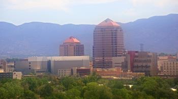 Weather camera view of KOB-TV.