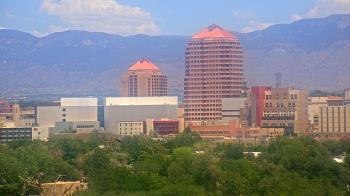 Weather camera view of KOB-TV.