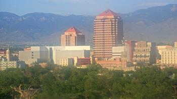 Weather camera view of KOB-TV.