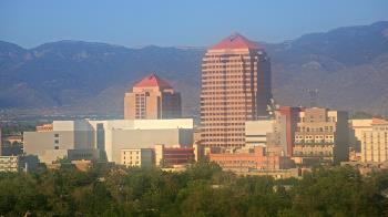 Weather camera view of KOB-TV.