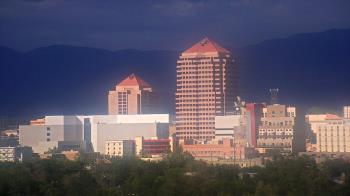Weather camera view of KOB-TV.