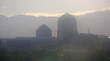 Weather camera view of KOB-TV.