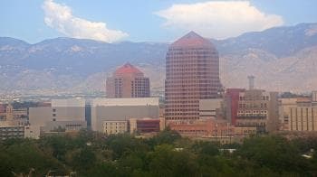 Weather camera view of KOB-TV.