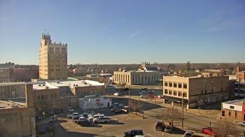 Weather camera view of KSAL Radio - Salina city.