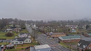 Weather camera view of Russell County Courthouse.