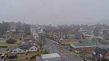 Weather camera view of Russell County Courthouse.