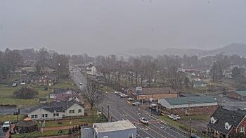 Weather camera view of Russell County Courthouse.