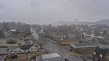 Weather camera view of Russell County Courthouse.