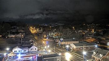 Weather camera view of Russell County Courthouse.